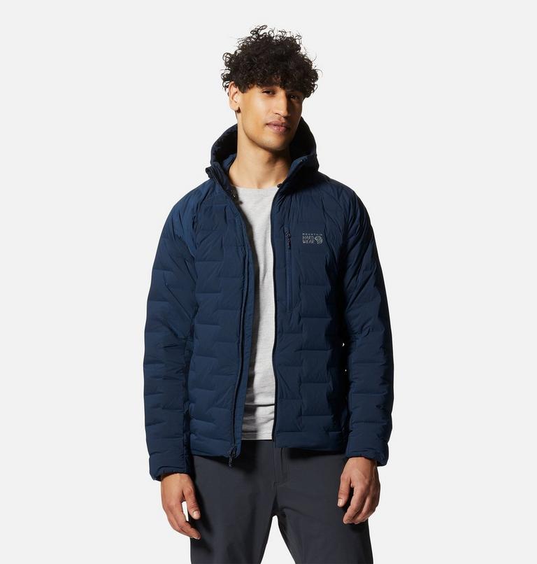 Men's Stretchdown Hoody, Color: Hardwear Navy, image 9