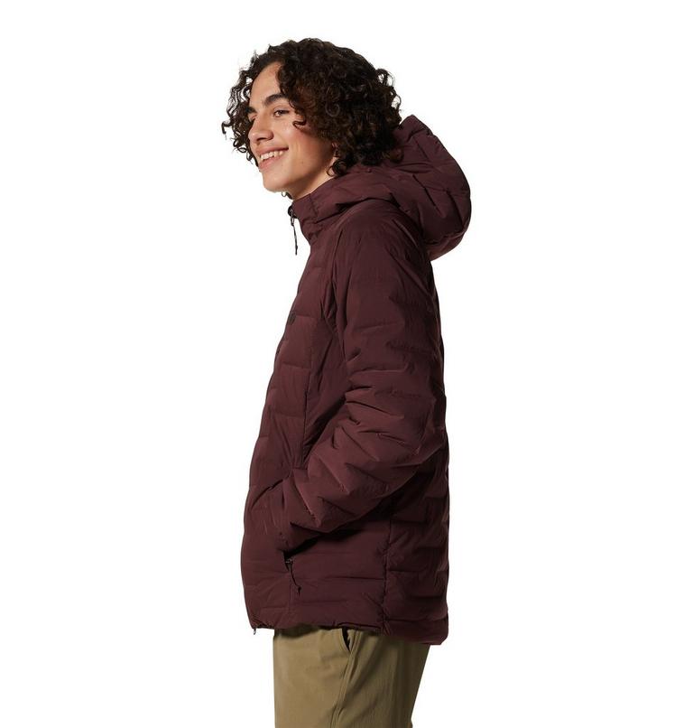 Men's Stretchdown Hoody, Color: Washed Raisin, image 3