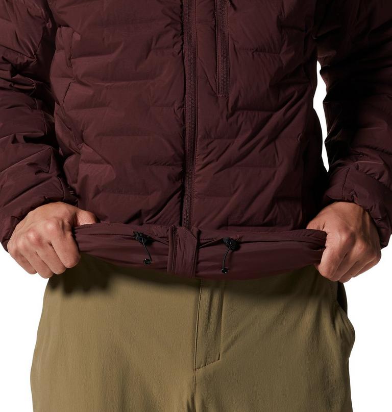 Men's Stretchdown Hoody, Color: Washed Raisin, image 7