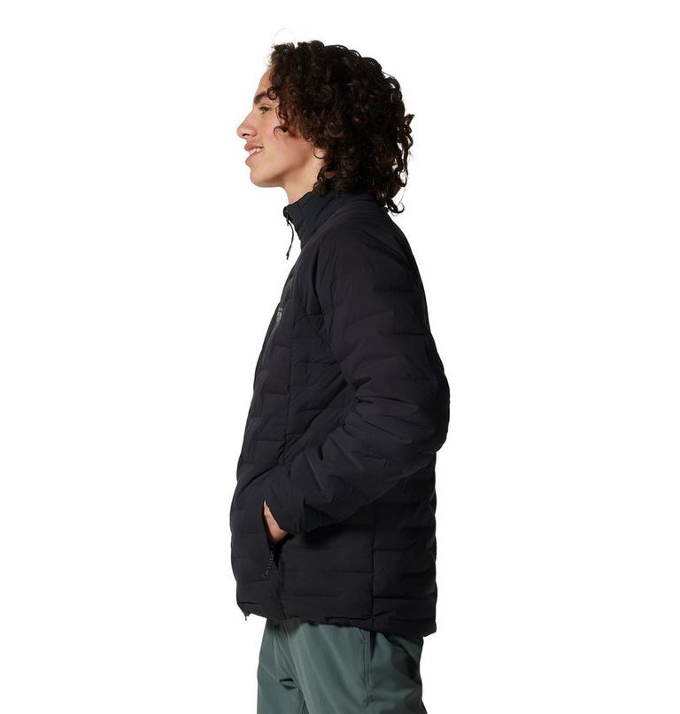 Manteau Stretchdown Homme, Color: Black, image 3