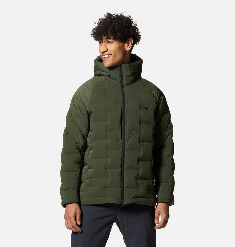 Men's Stretchdown Parka, Color: Surplus Green, image 1