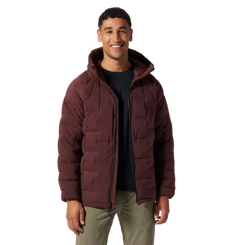 Stretchdown Parka | 629 | S, Color: Washed Raisin, image 8