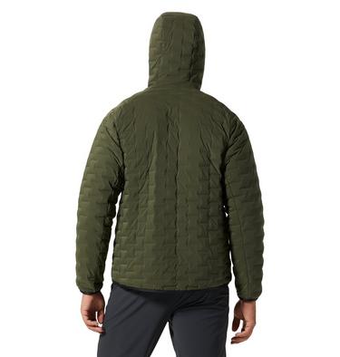 Men's Stretchdown Light Pullover, Color: Surplus Green, image 8