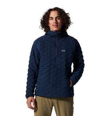 Men's Stretchdown Light Pullover, Color: Hardwear Navy, image 11