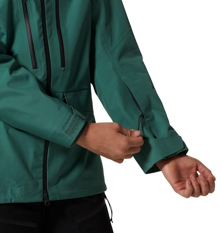Manteau Boundary Ridge Gore Tex Femme, Color: Mint Palm, image 7