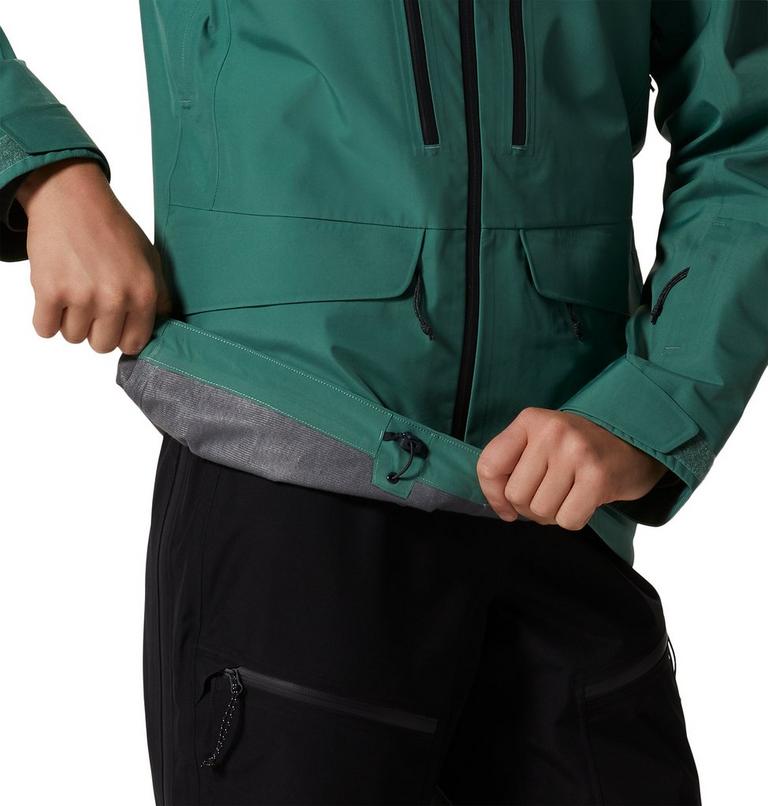 Manteau Boundary Ridge Gore Tex Femme, Color: Mint Palm, image 8