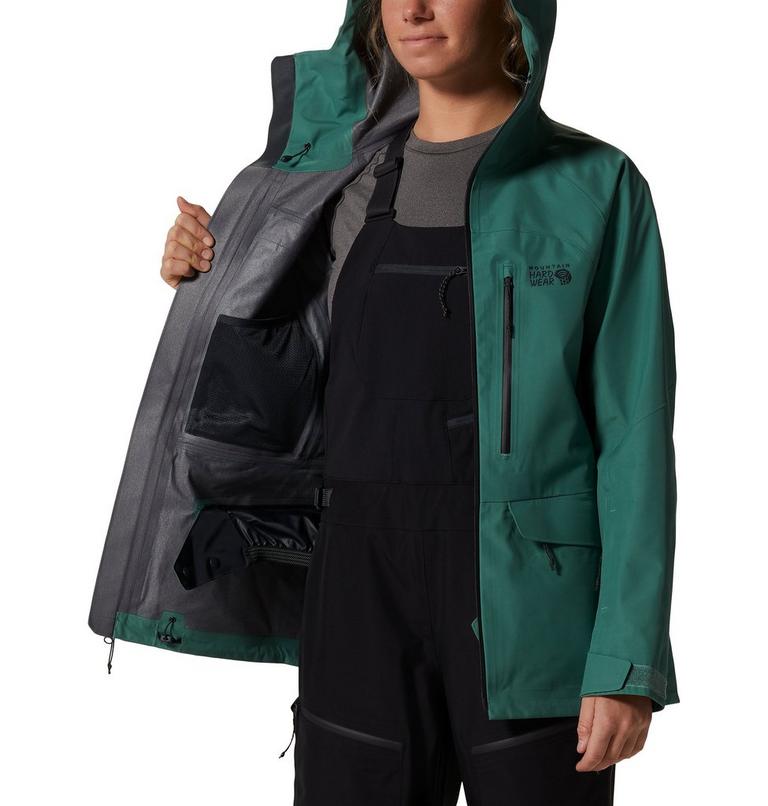Manteau Boundary Ridge Gore Tex Femme, Color: Mint Palm, image 9