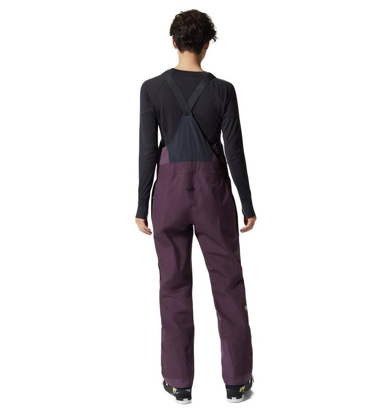 Women's Boundary Ridge Gore-Tex Bib, Color: Dusty Purple, image 2