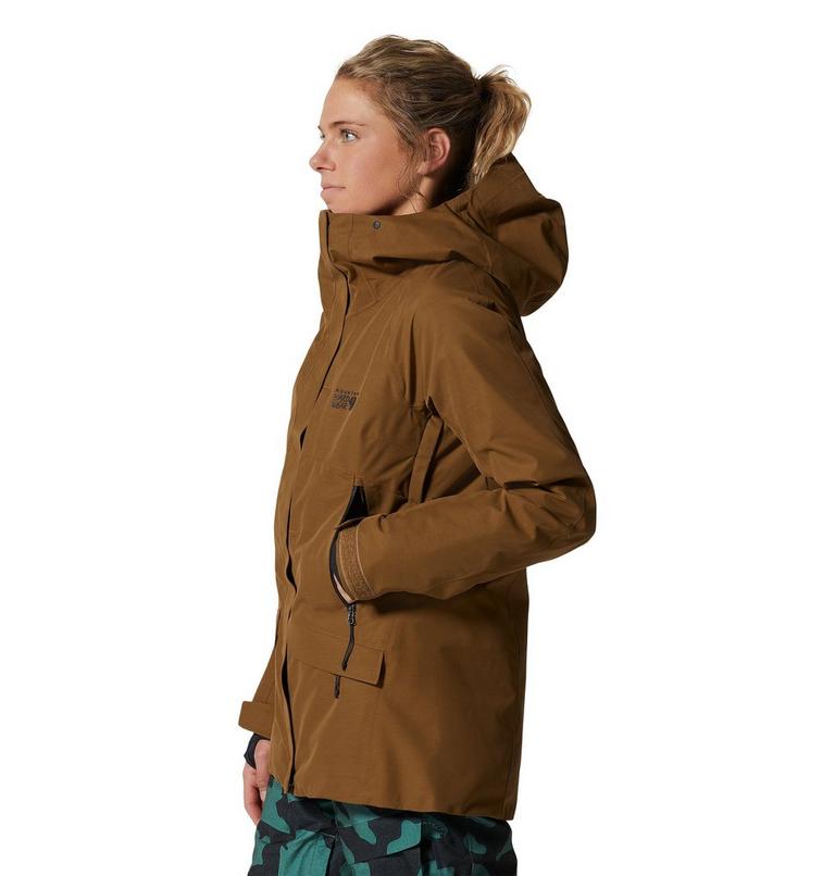 Women's Cloud Bank Gore-Tex Insulated Jacket, Color: Corozo Nut, image 3