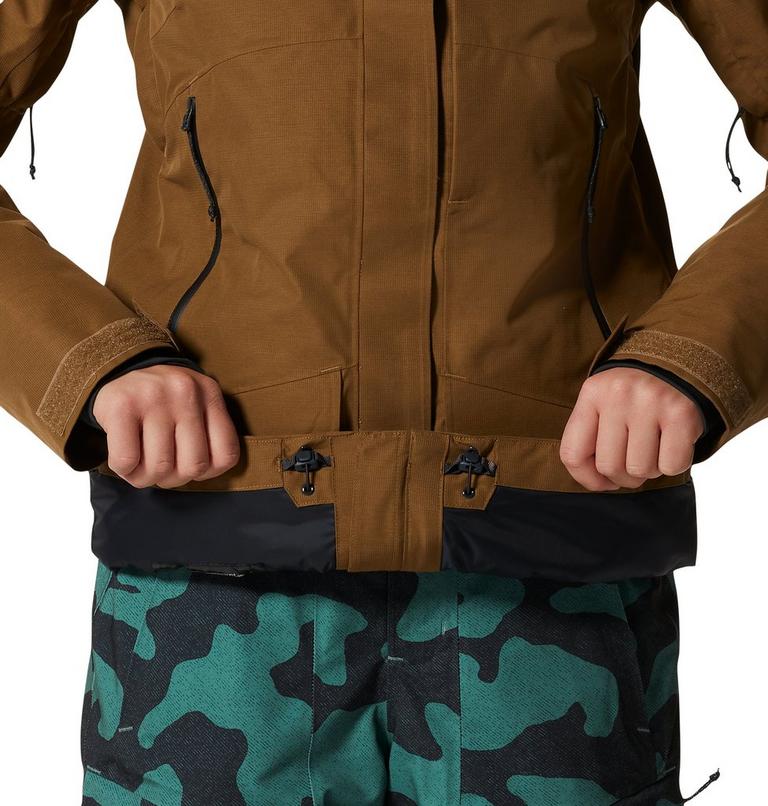 Women's Cloud Bank Gore-Tex Insulated Jacket, Color: Corozo Nut, image 8