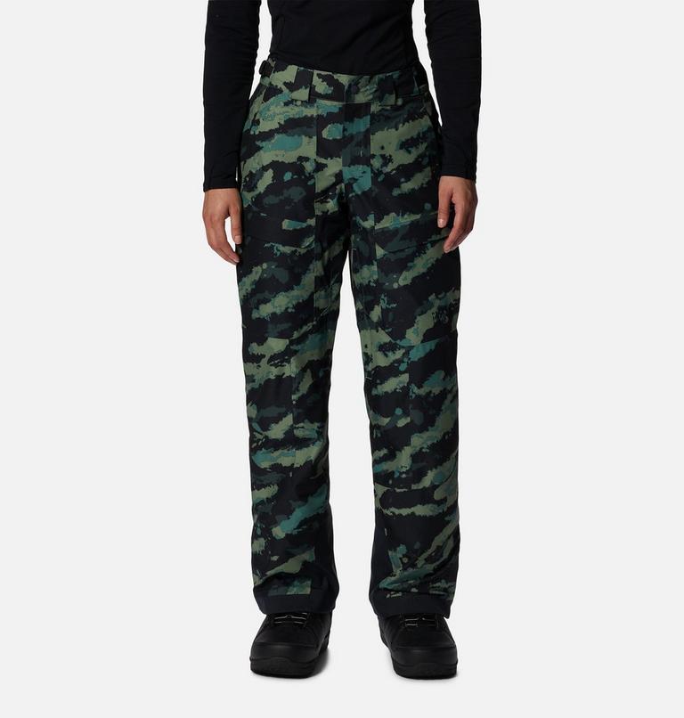 Pantalon isolé Cloud Bank Gore-Tex® Femme, Color: Mint Palm Brushstrokes Print, image 1