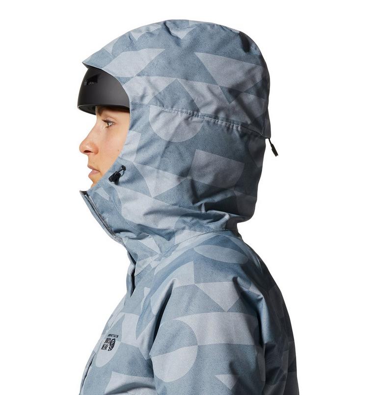 Manteau isolé Firefall/2 Femme, Color: Glacial Geoland, image 4