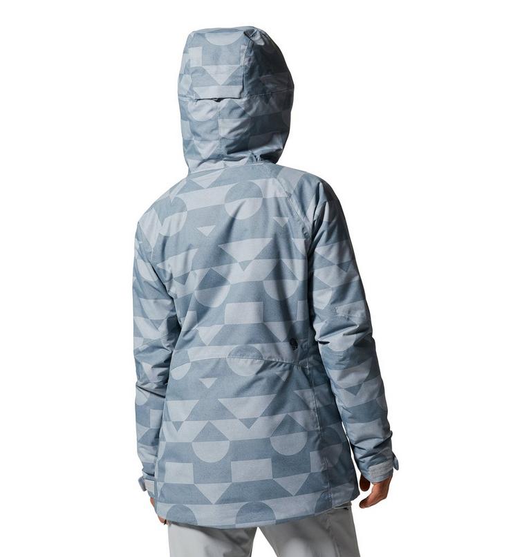 Manteau isolé Firefall/2 Femme, Color: Glacial Geoland, image 2