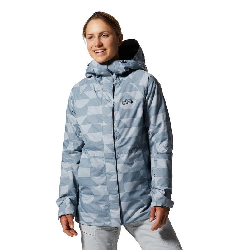 Manteau isolé Firefall/2 Femme, Color: Glacial Geoland, image 1