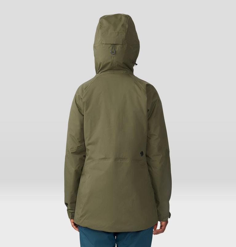 Women's Firefall/2 Insulated Jacket, Color: Dark Pine, image 2