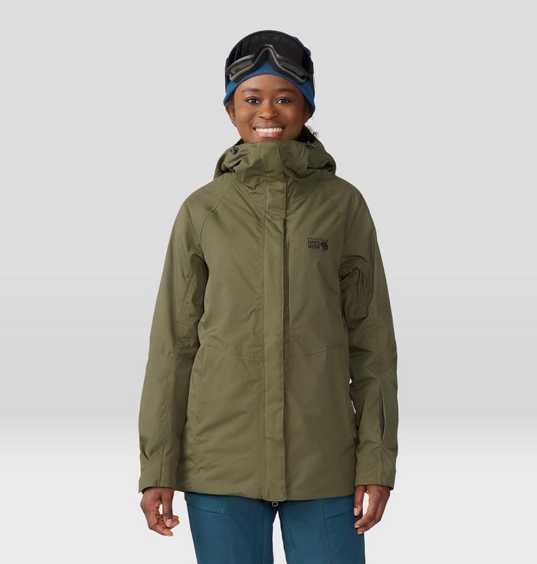 Women's Firefall/2 Insulated Jacket, Color: Dark Pine, image 1