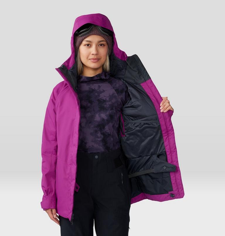 Women's Firefall/2 Insulated Jacket, Color: Berry Glow, image 11