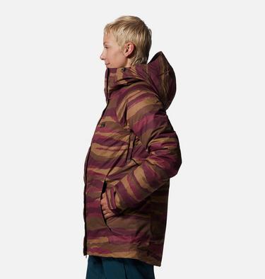 Women's Firefall/2 Insulated Jacket, Color: Cocoa Red Landscape Print, image 3