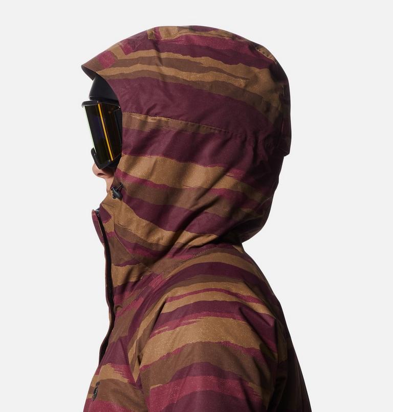 Women's Firefall/2 Insulated Jacket, Color: Cocoa Red Landscape Print, image 5