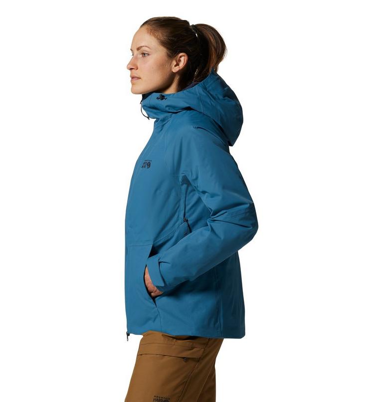 Women's Firefall/2 Jacket, Color: Caspian, image 3