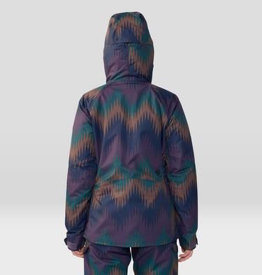 Manteau Firefall/2 Femme, Color: Blurple Zigzag Print, image 6