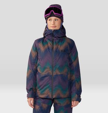 Manteau Firefall/2 Femme, Color: Blurple Zigzag Print, image 5