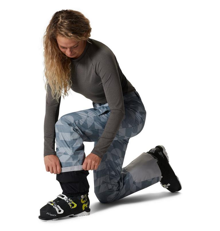 Women's Firefall/2 Insulated Pant, Color: Glacial Geoland, image 6