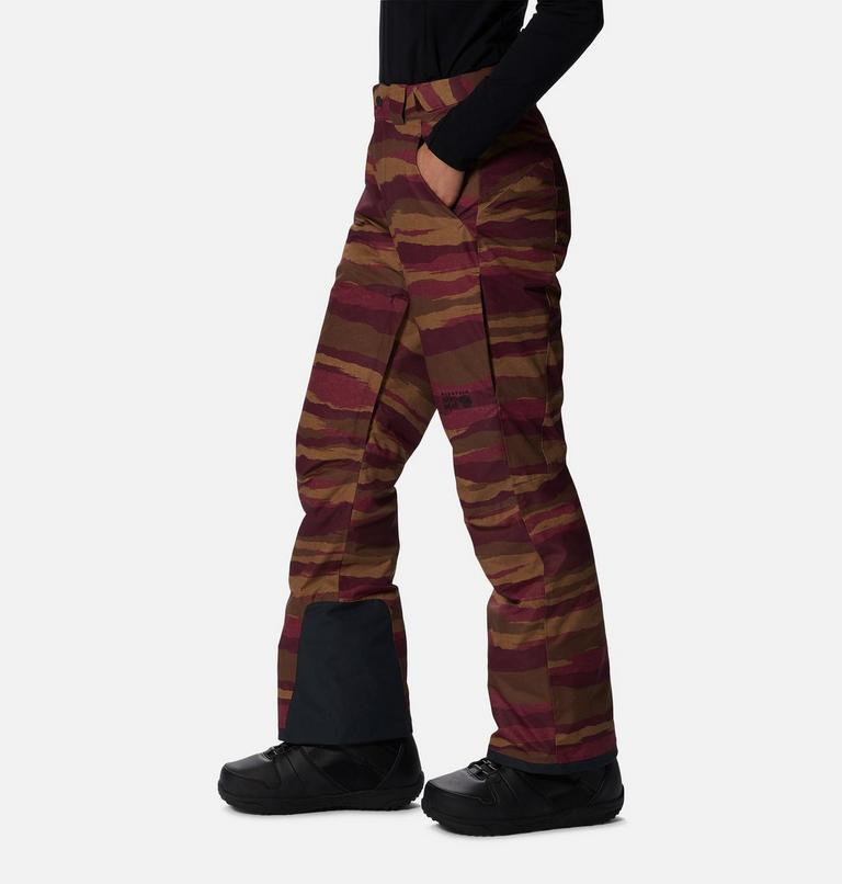 Pantalon isolé Firefall/2 Femme, Color: Cocoa Red Landscape Print, image 3