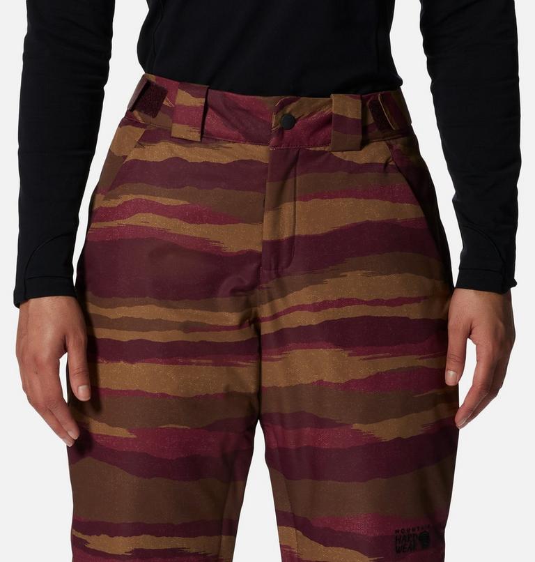 Pantalon isolé Firefall/2 Femme, Color: Cocoa Red Landscape Print, image 4
