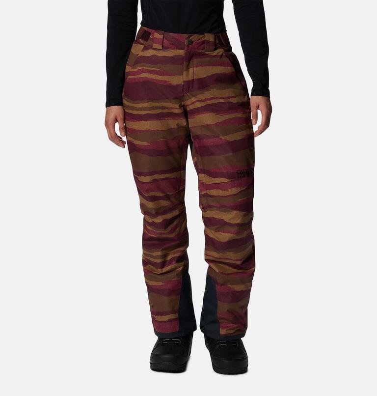 Pantalon isolé Firefall/2 Femme, Color: Cocoa Red Landscape Print, image 1