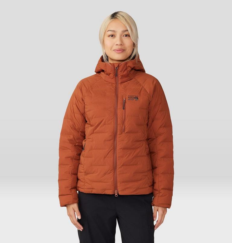 Women's Stretchdown Hoody, Color: Iron Oxide, image 1