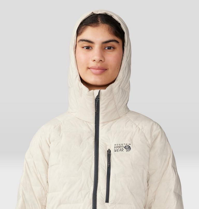 Chandail à capuchon Stretchdown Femme, Color: Wild Oyster, image 4