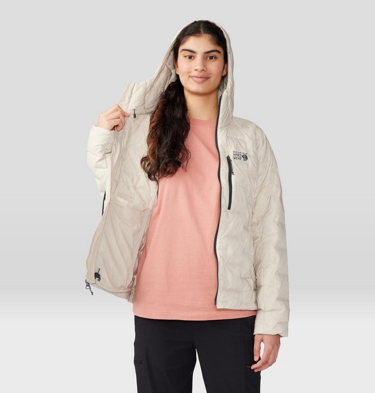 Chandail à capuchon Stretchdown Femme, Color: Wild Oyster, image 7