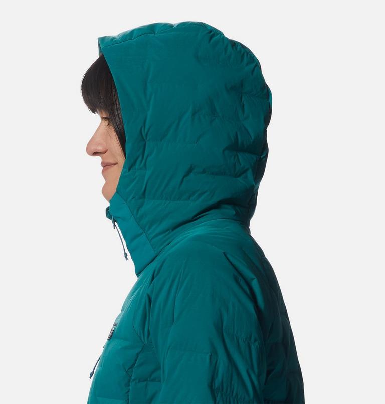 Chandail à capuchon Stretchdown Femme, Color: Botanic, image 5