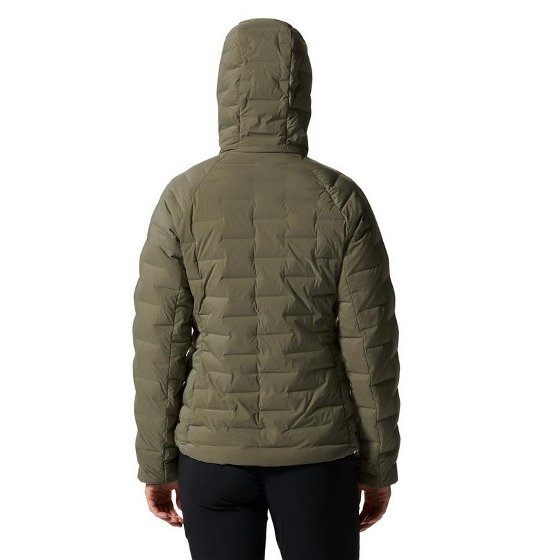 Women's Stretchdown Hoody, Color: Stone Green, image 2