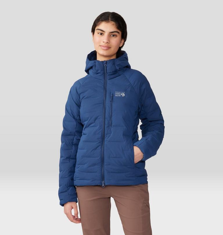 Women's Stretchdown Hoody, Color: Outer Dark, image 1