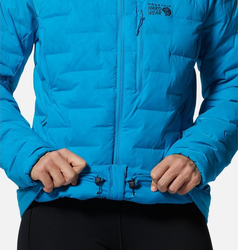 Women's Stretchdown Hoody, Color: Electric Sky, image 7