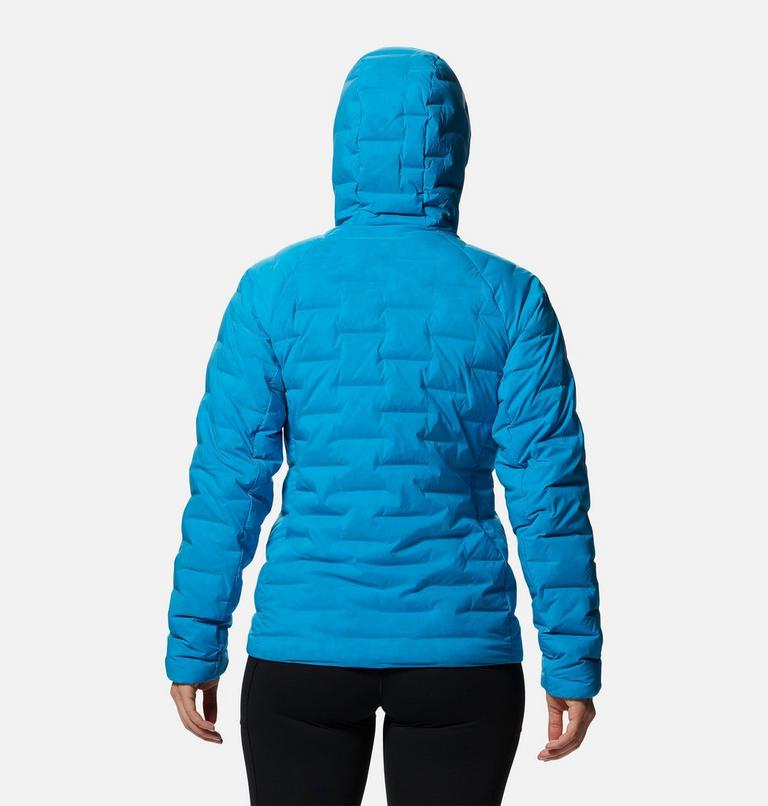 Women's Stretchdown Hoody, Color: Electric Sky, image 2