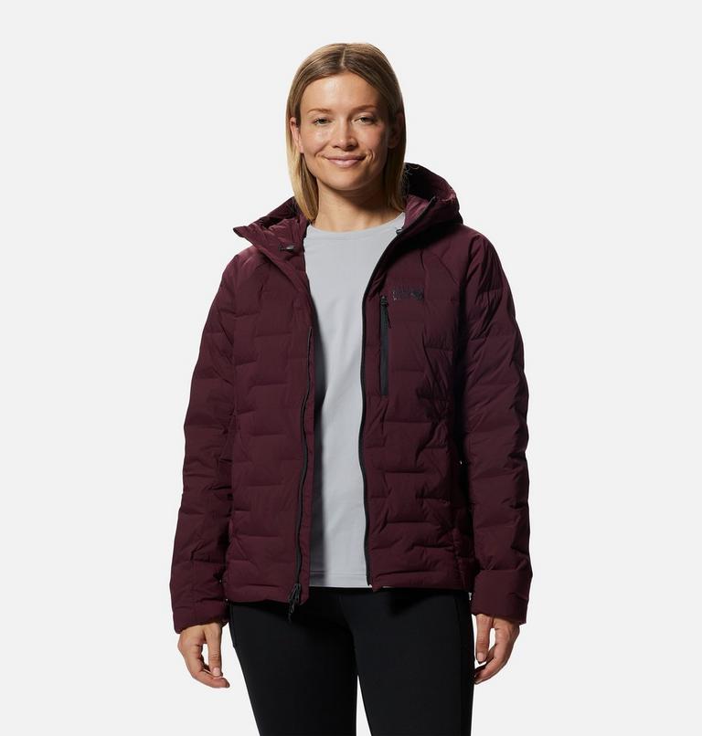 Women's Stretchdown Hoody, Color: Cocoa Red, image 9