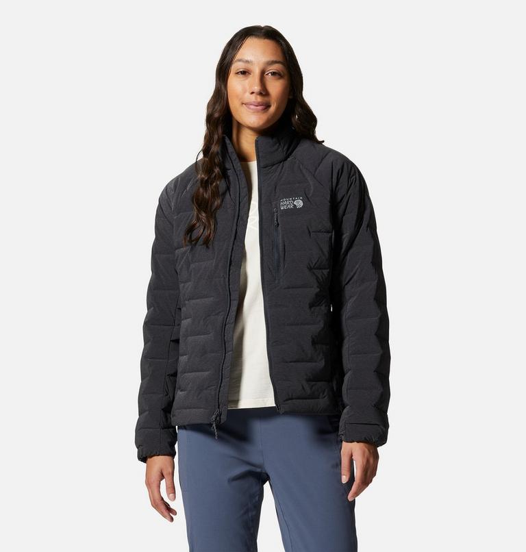 Manteau Stretchdown Femme, Color: Dark Storm Heather, image 6