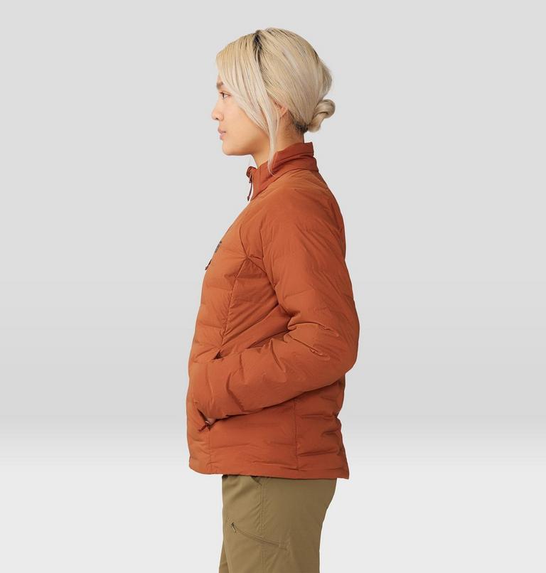 Manteau Stretchdown Femme, Color: Iron Oxide, image 3