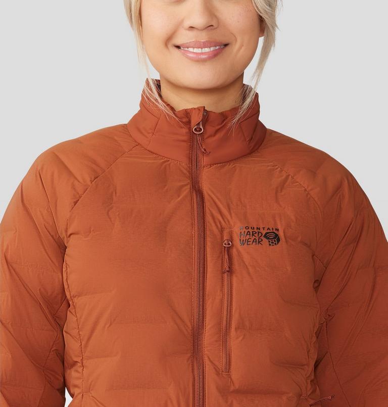 Manteau Stretchdown Femme, Color: Iron Oxide, image 4