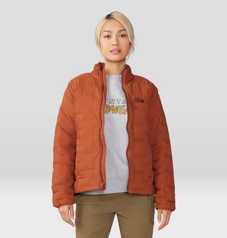 Manteau Stretchdown Femme, Color: Iron Oxide, image 7
