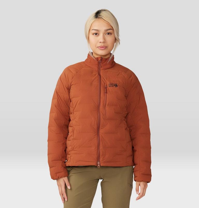 Manteau Stretchdown Femme, Color: Iron Oxide, image 1