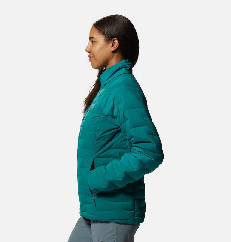 Women's Stretchdown Jacket, Color: Botanic, image 3