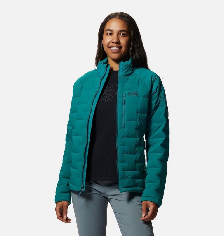 Women's Stretchdown Jacket, Color: Botanic, image 7