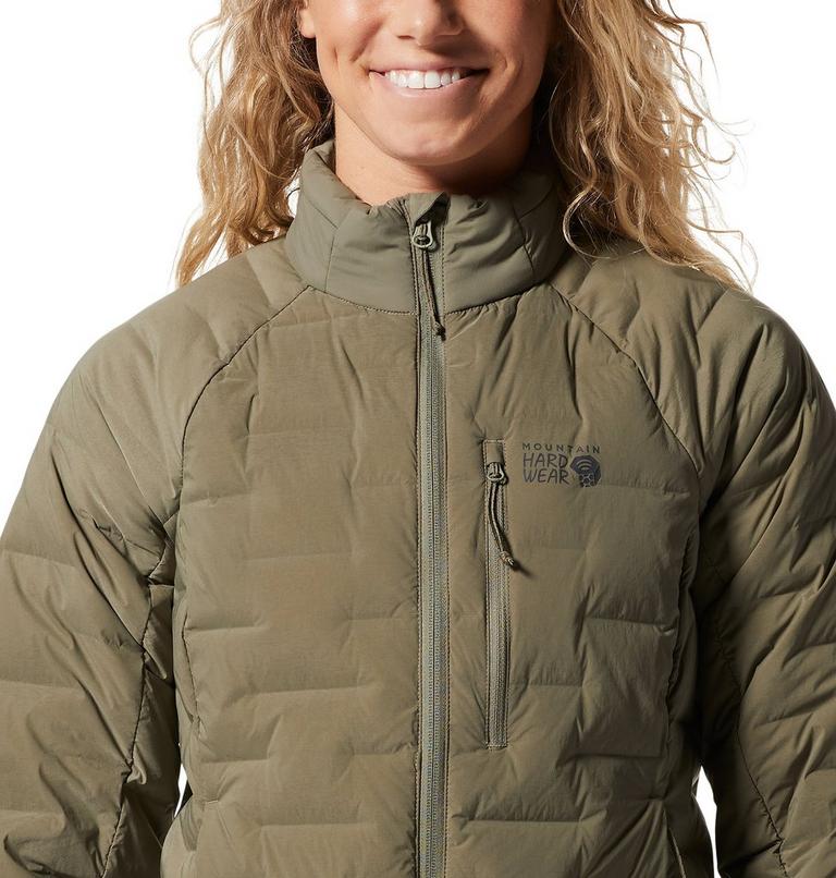 Women's Stretchdown Jacket, Color: Stone Green, image 4