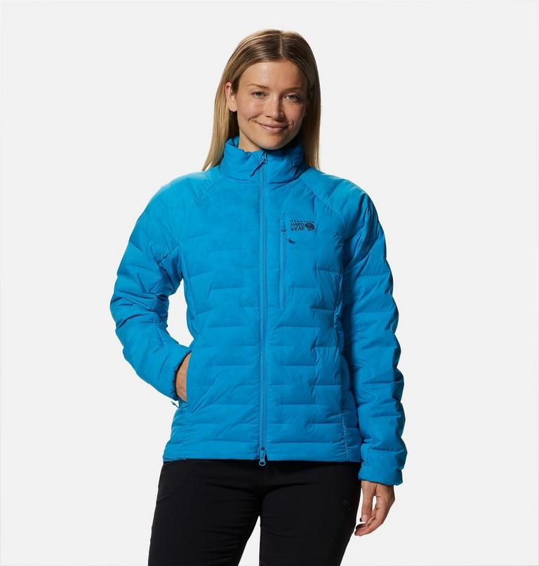 Women's Stretchdown Jacket, Color: Electric Sky, image 1