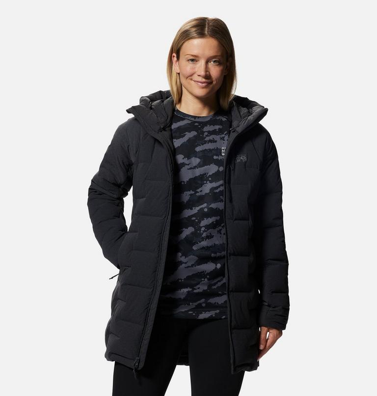 Parka Stretchdown Femme, Color: Dark Storm Heather, image 9
