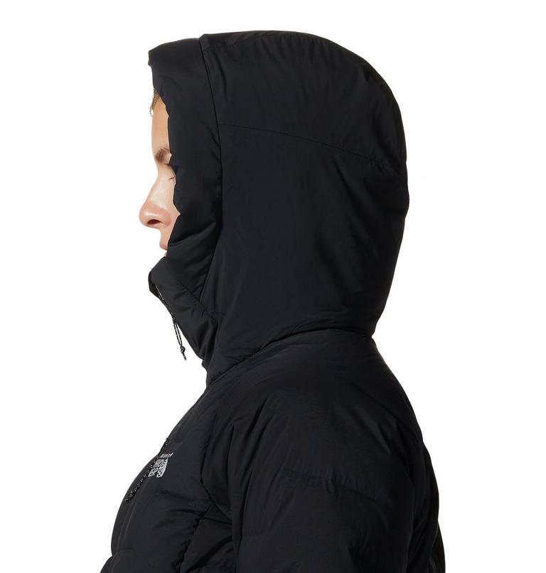 Women's Stretchdown Parka, Color: Black, image 5